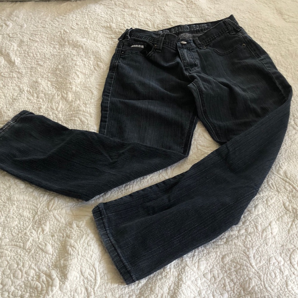 Joker jeans no size, 25” length 12 “waist flat.